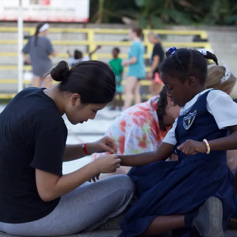 High School mission trips - Christian high school volunteers serving in international missions and faith-based outreach