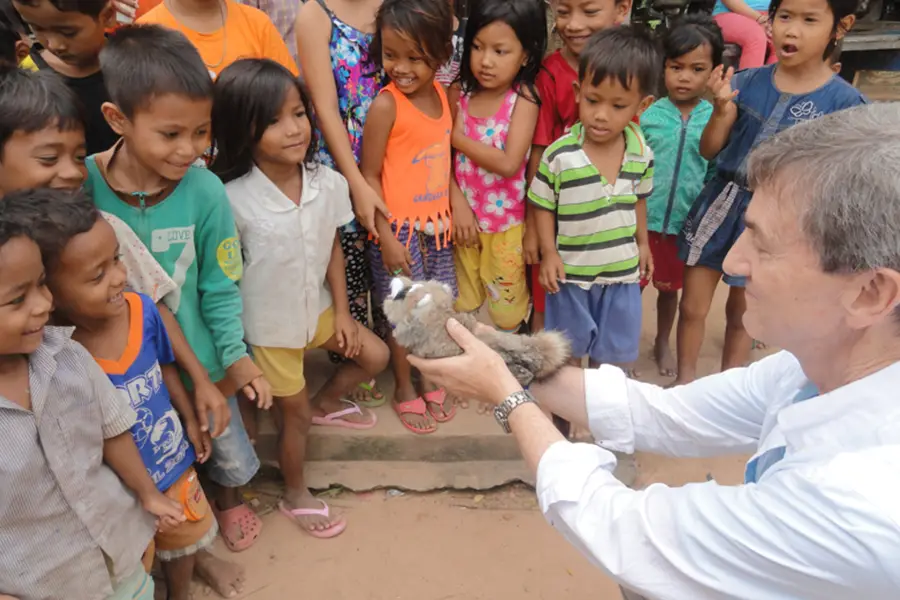 Christian volunteers serving in mission field - faith-based service opportunities