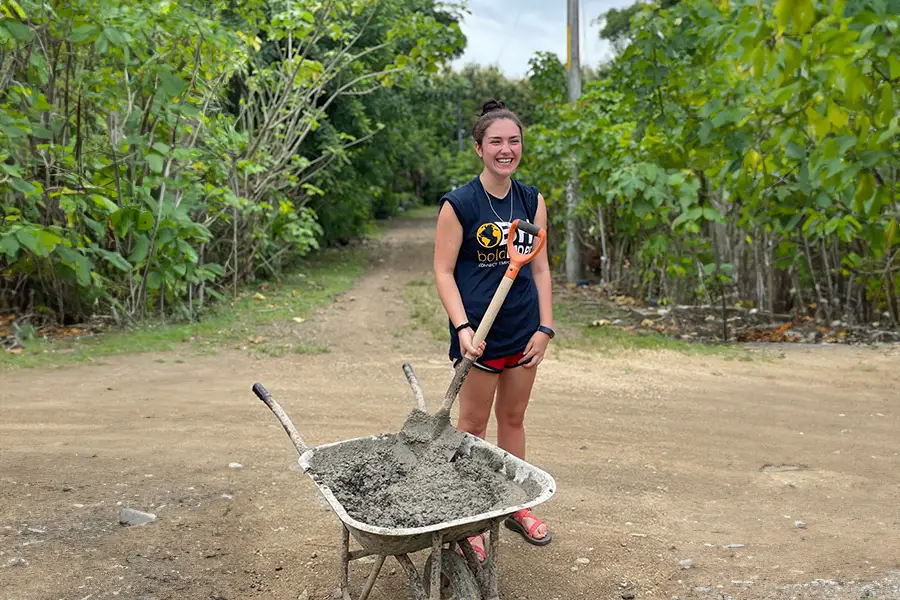 Christian volunteers serving in mission field - faith-based service opportunities